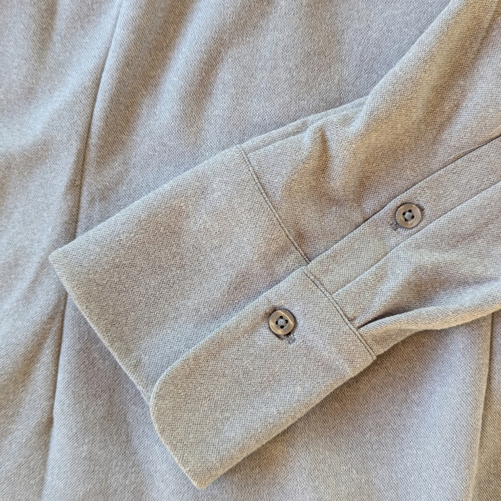 Modern Citizen AeroZero Classic Technical Knit Shirt Gray Airport Ready Sz S - Picture 5 of 11